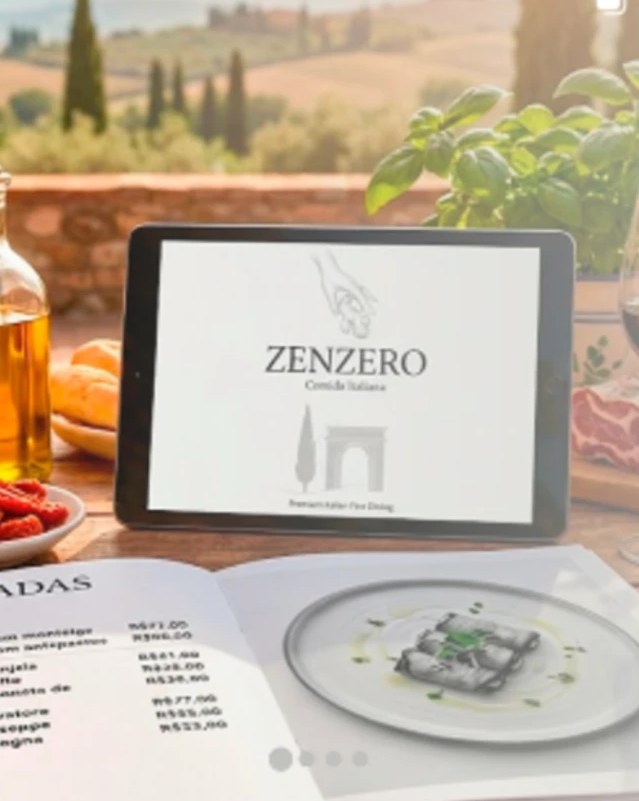 Zenzero: cardápio